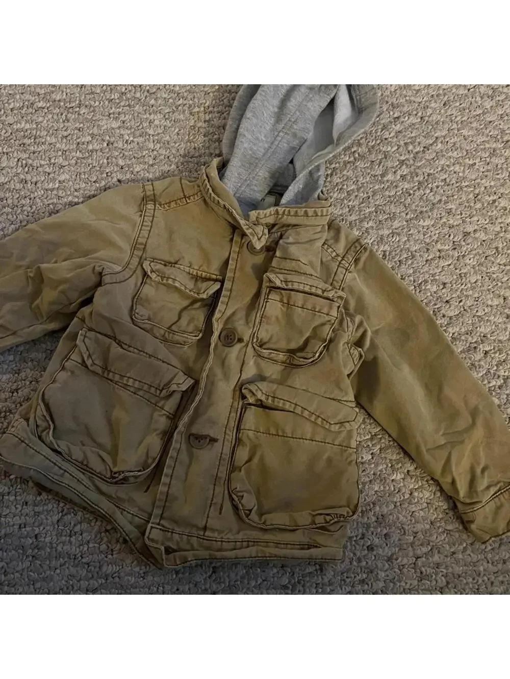 OshKosh B'gosh Kid's Khaki and Tan Jacket